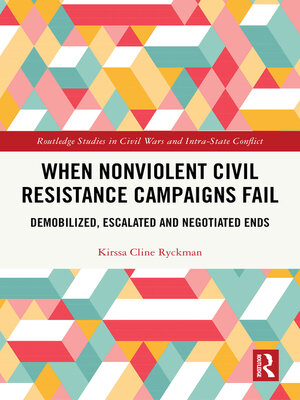 cover image of When Nonviolent Civil Resistance Campaigns Fail